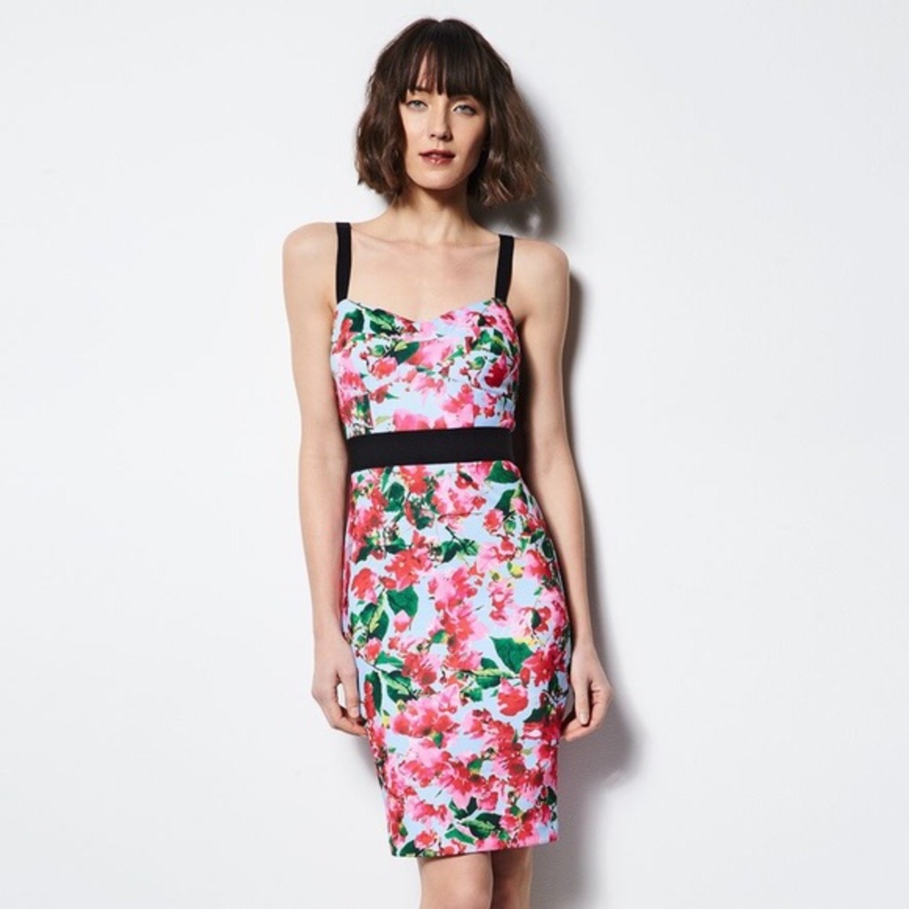 Milly for designation floral sheath dress 4